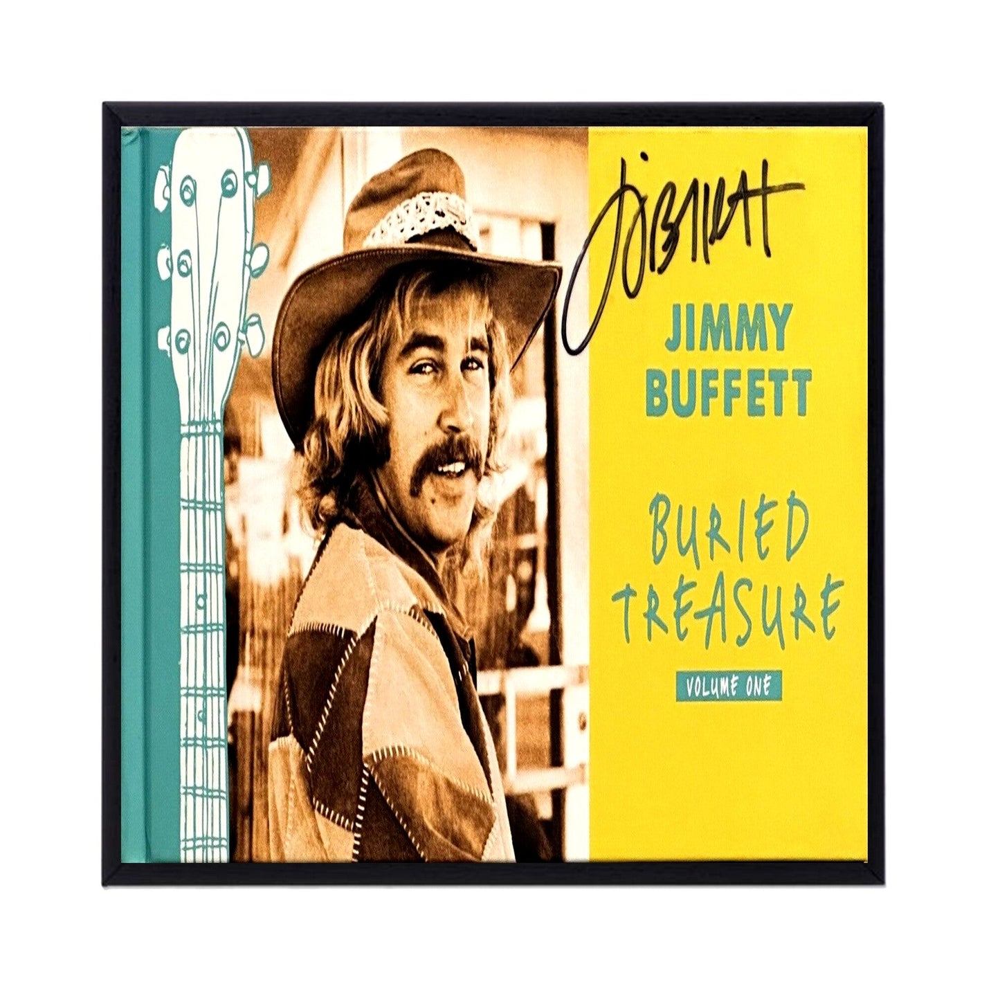 Autographed Jimmy Buffett Album Cover Replicas. 12" x 12", 11" x 14" or 13" x 19". Frame included. Just message me to tell me the replica you want framed and shipped.