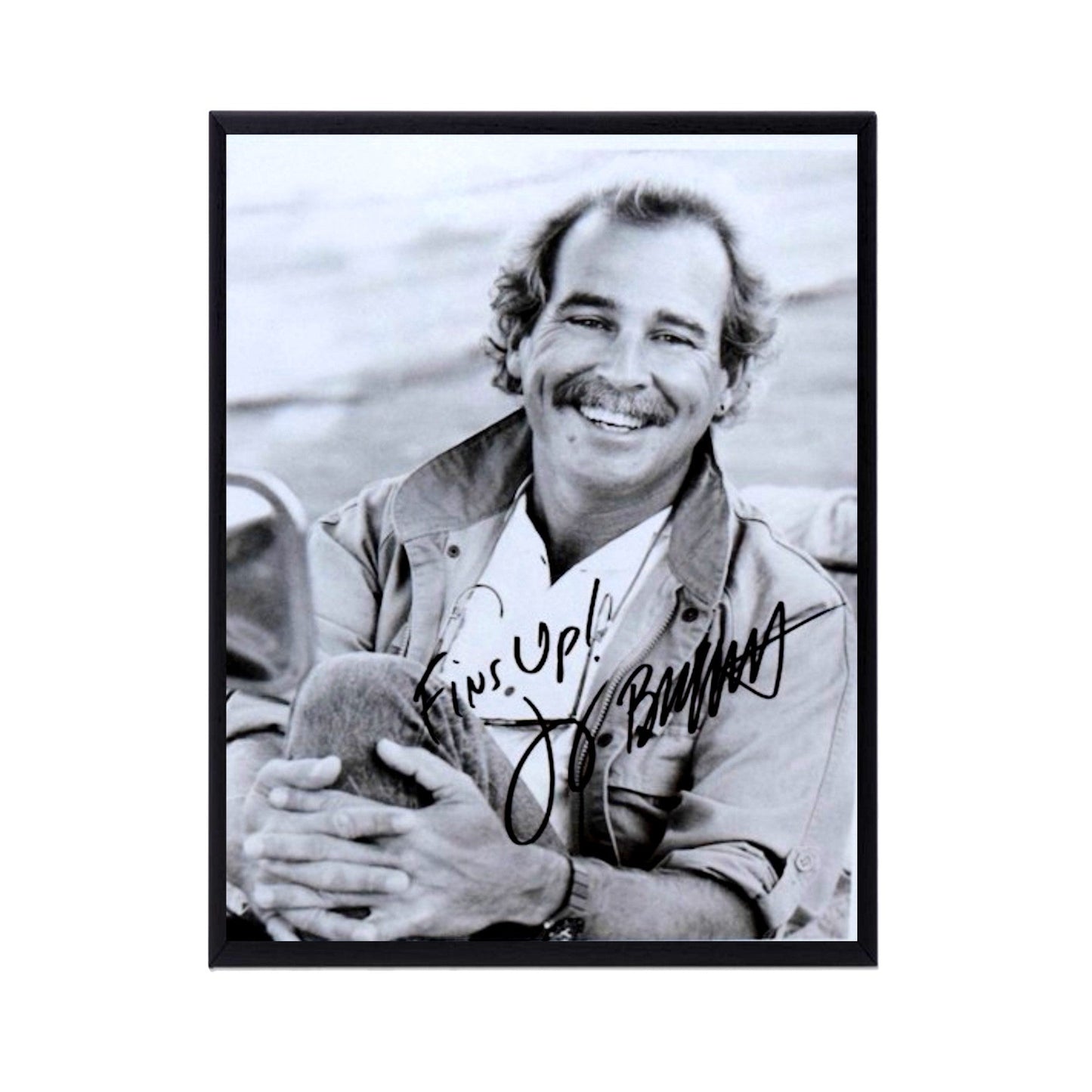 Autographed Jimmy Buffett Album Cover Replicas. 12" x 12", 11" x 14" or 13" x 19". Frame included. Just message me to tell me the replica you want framed and shipped.