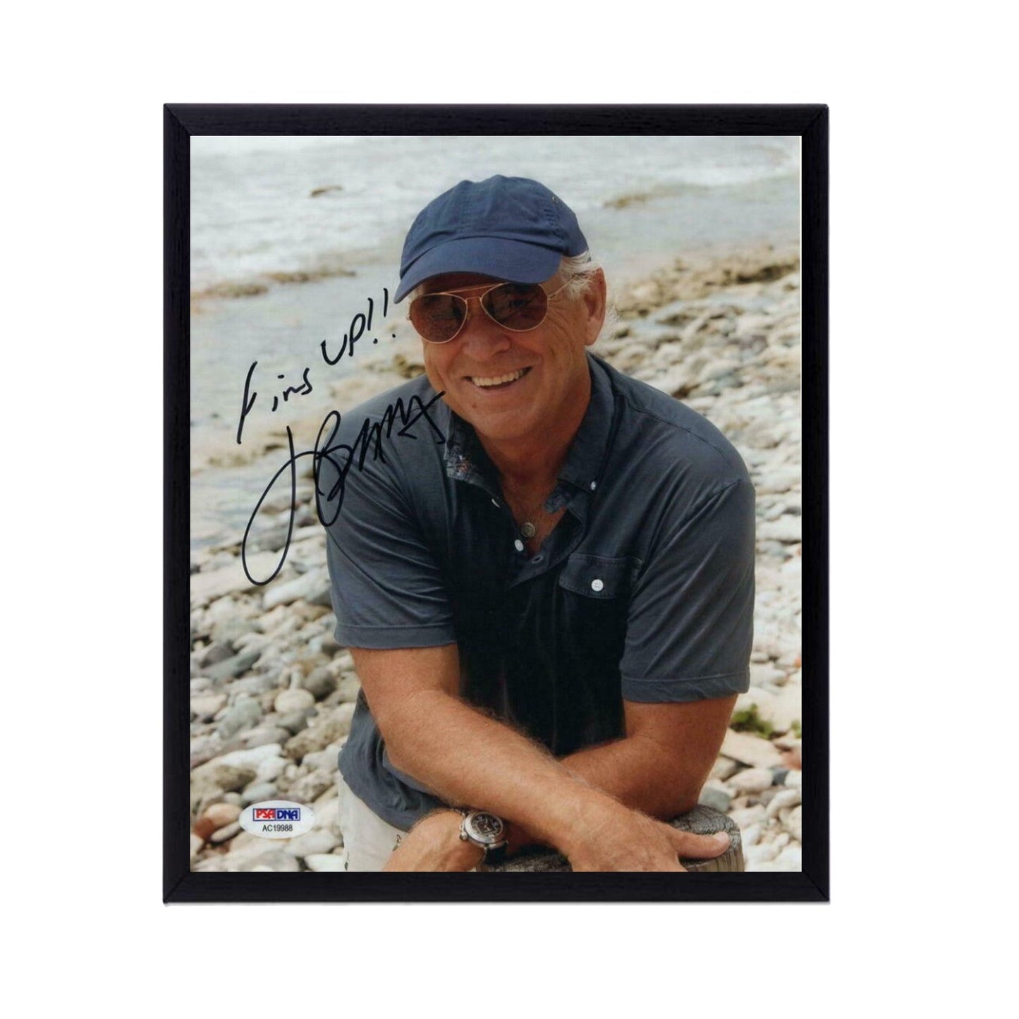 Autographed Jimmy Buffett Album Cover Replicas. 12" x 12", 11" x 14" or 13" x 19". Frame included. Just message me to tell me the replica you want framed and shipped.