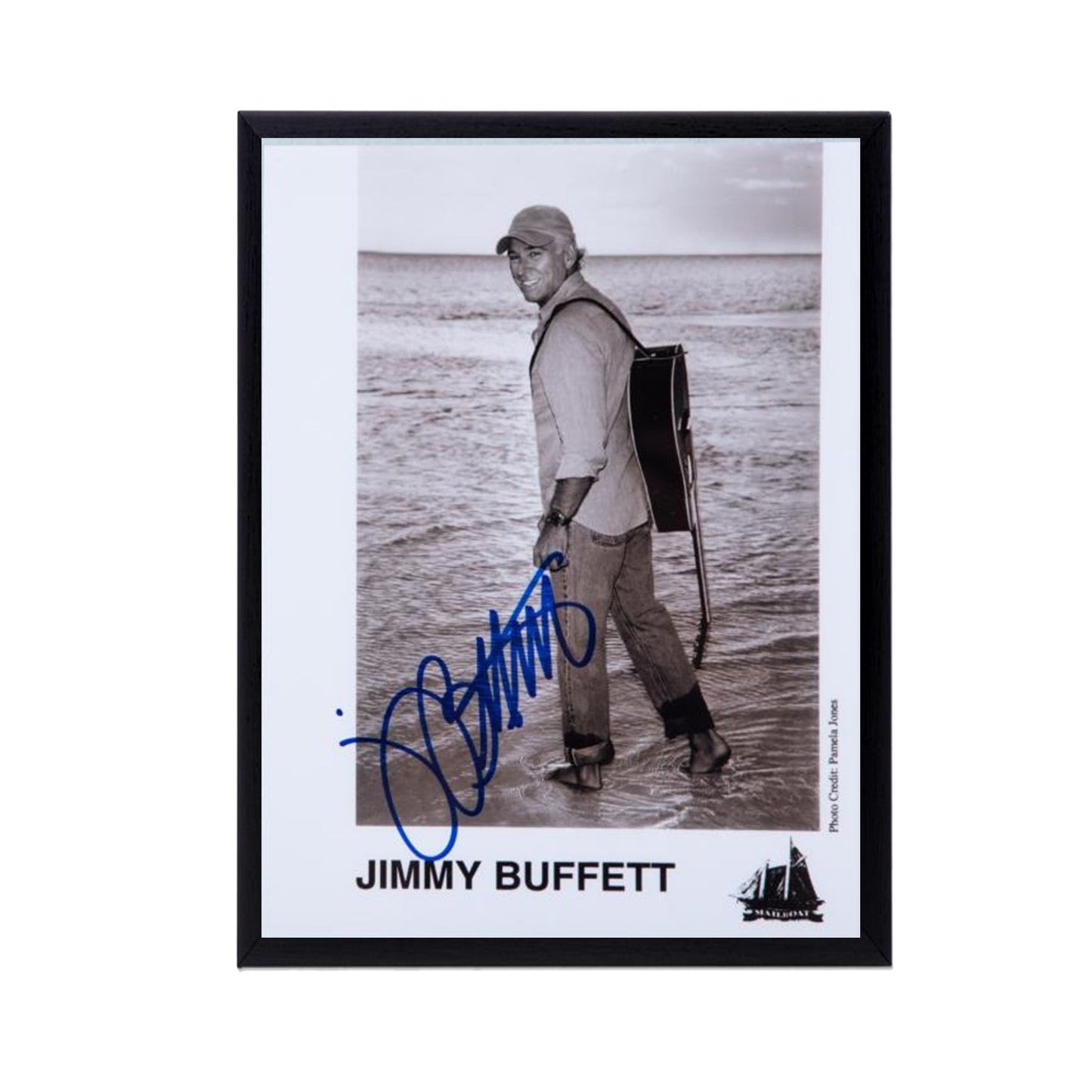 Autographed Jimmy Buffett Album Cover Replicas. 12" x 12", 11" x 14" or 13" x 19". Frame included. Just message me to tell me the replica you want framed and shipped.