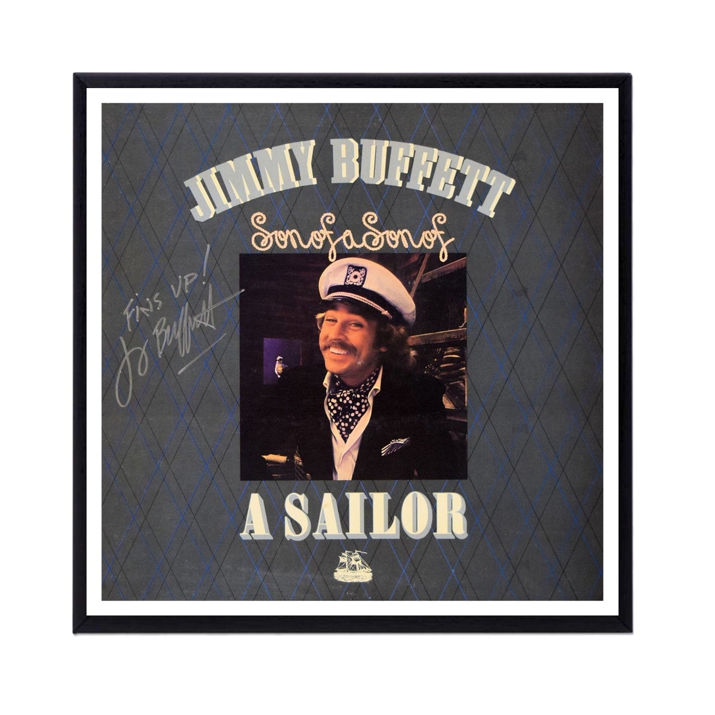 Autographed Jimmy Buffett Album Cover Replicas. 12" x 12", 11" x 14" or 13" x 19". Frame included. Just message me to tell me the replica you want framed and shipped.
