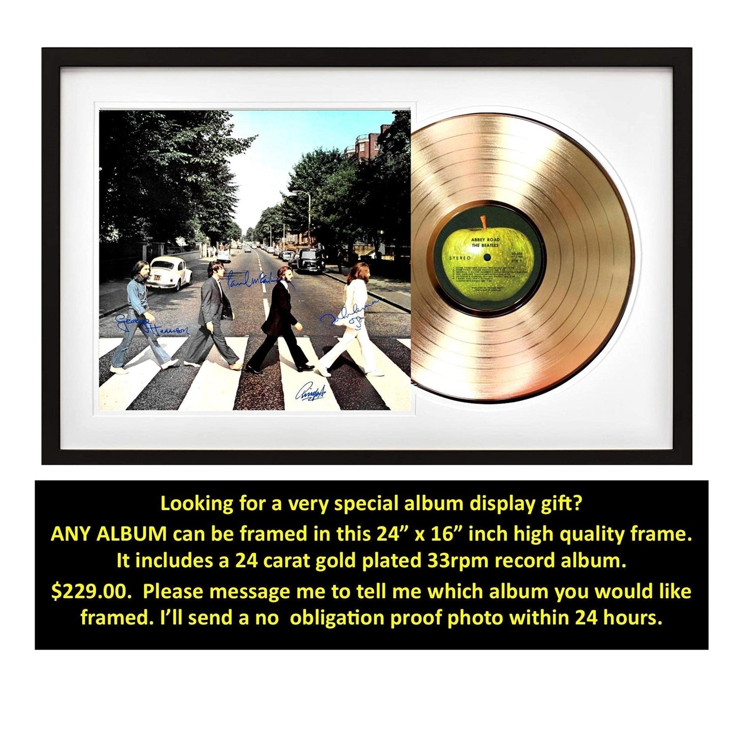 RUSH Album Cover Replicas. 12" x 12" inches. Frame included. Just message me to tell me the album cover replica you want framed and shipped.