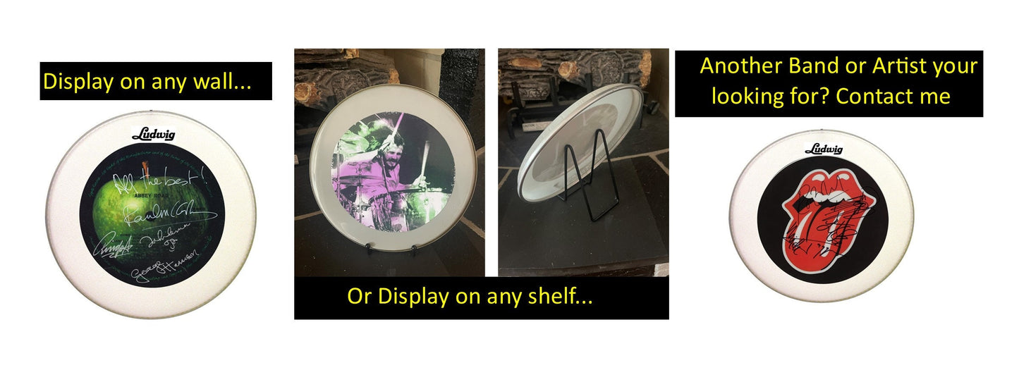 John Bonham Tribute 10" Drumhead Replica / Led Zeppelin