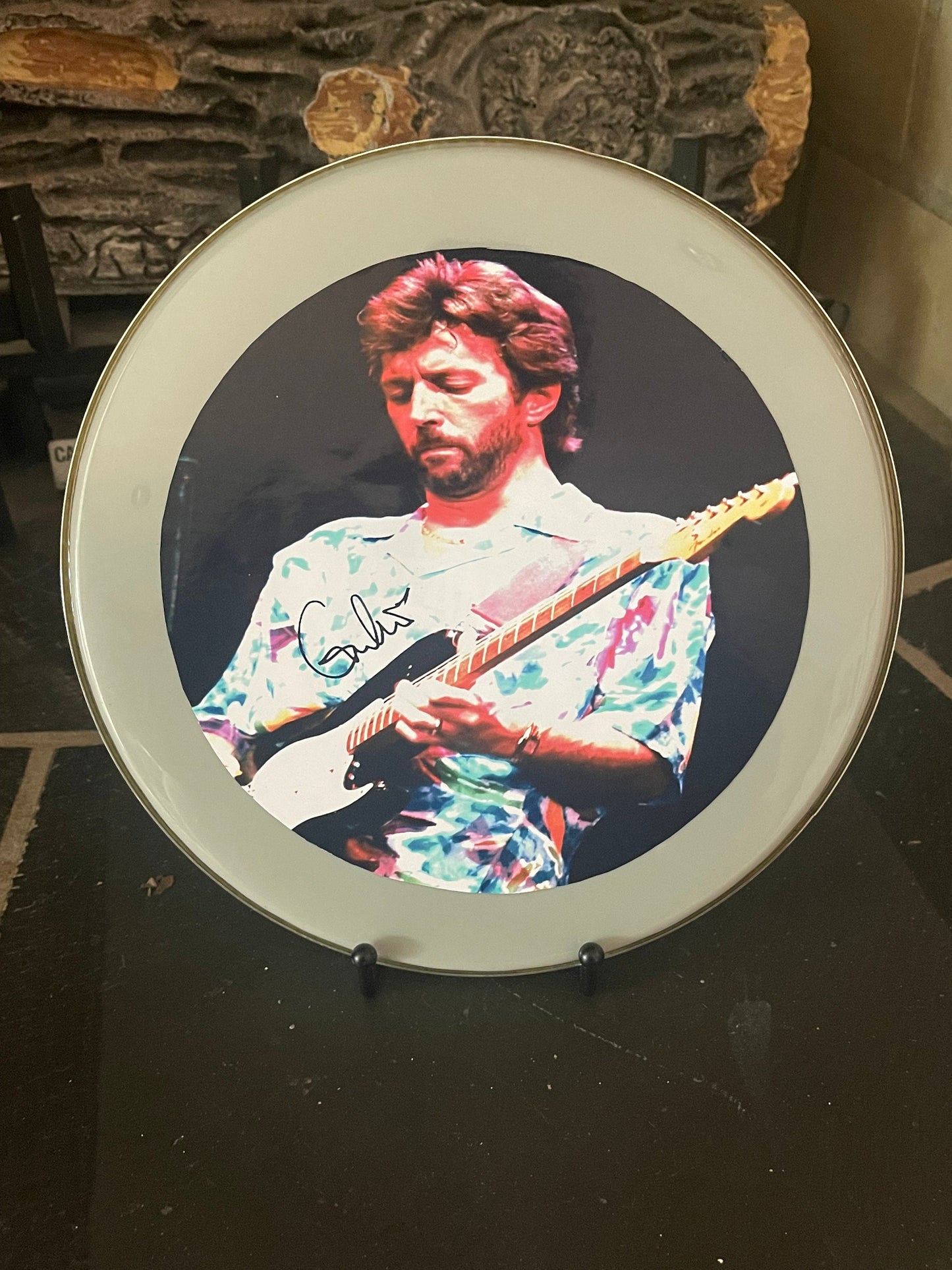 Eric Clapton  Tribute 10" Drumhead Replica