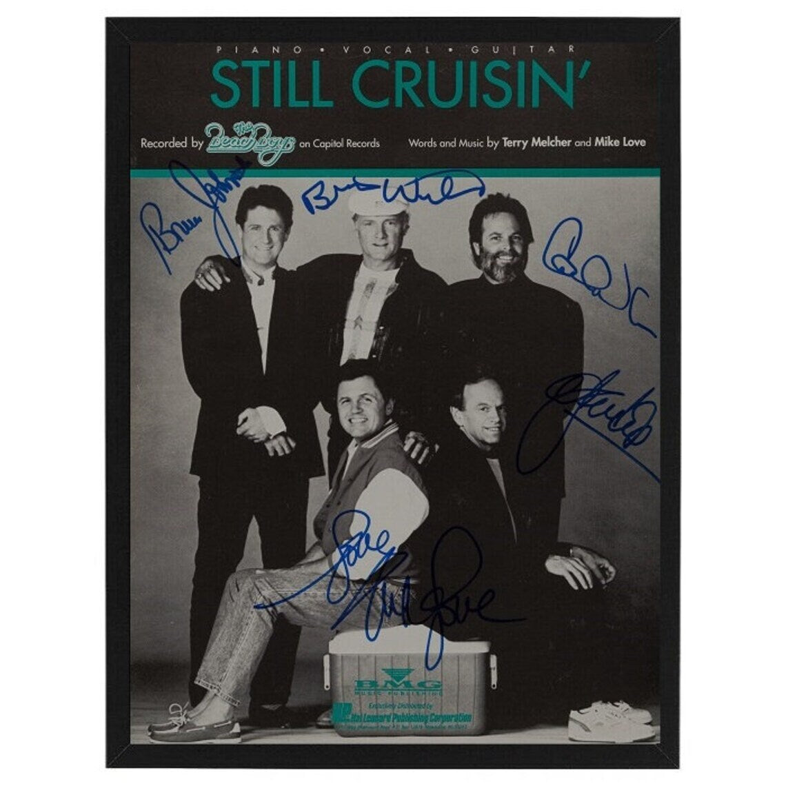 Beach Boys Autographed Photo Reprint / Available in various sizes