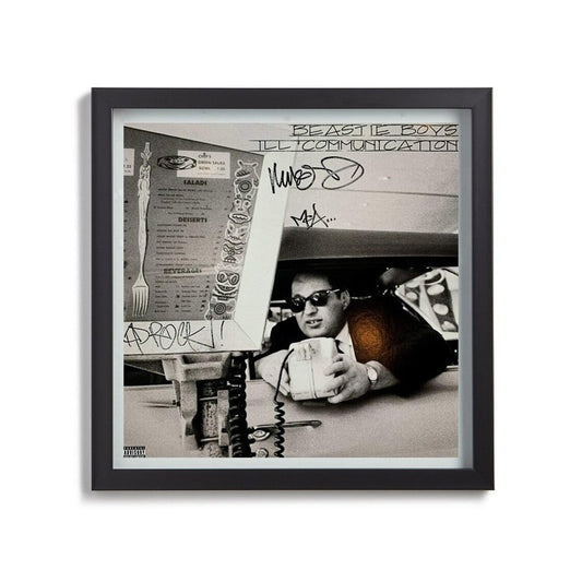 Beastie Boys "Ill Communication" Autographed Album Cover Replica,