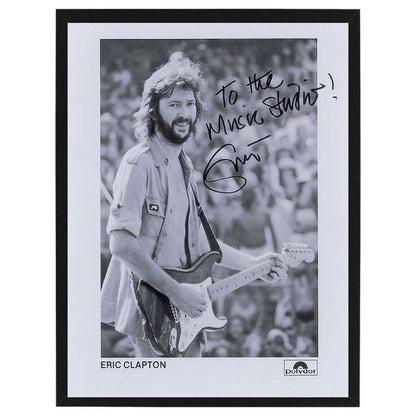 Eric Clapton Autographed Photo Reprint / Available in various sizes