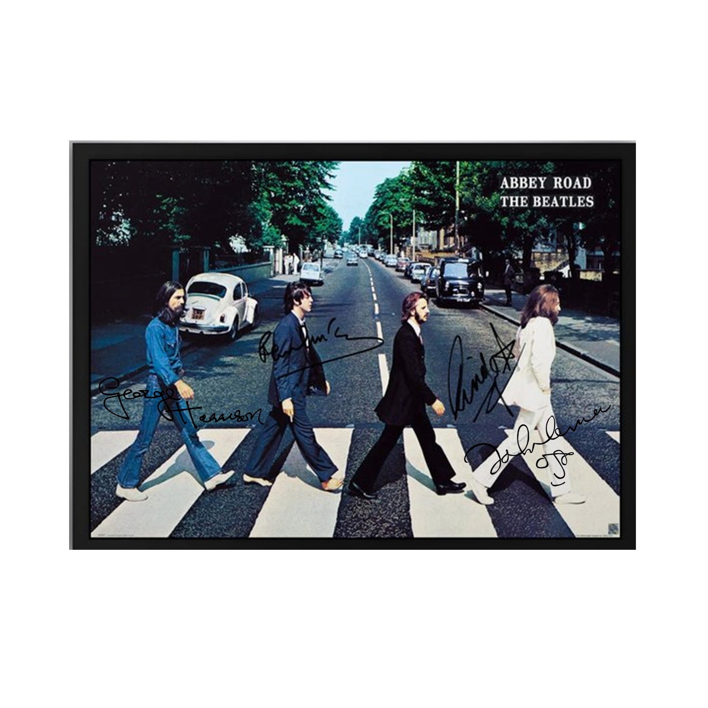 George Harrison / The Beatles /  Autographed Photo Reprint / Available in various sizes