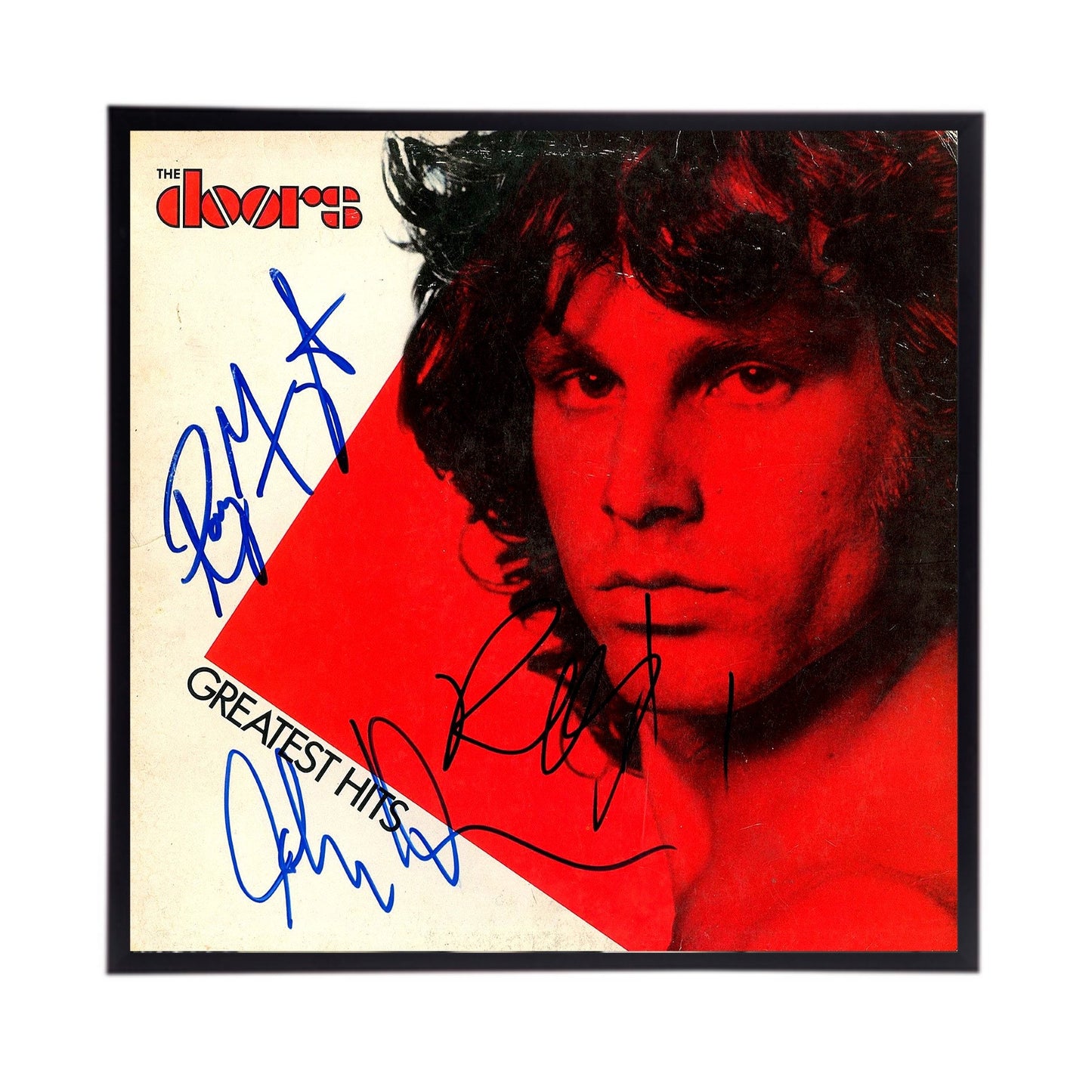 Autographed The Doors Album Cover Replica