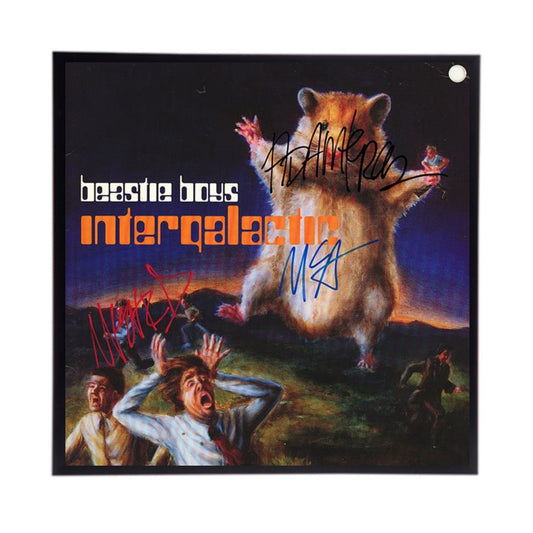 Beastie Boys Autographed Album Cover Replica,