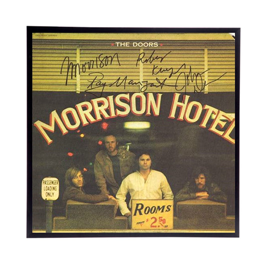 The Doors Autographed Album Cover Replica,