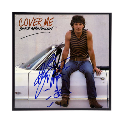 Autographed Bruce Springsteen Cover Me Album Cover Replica