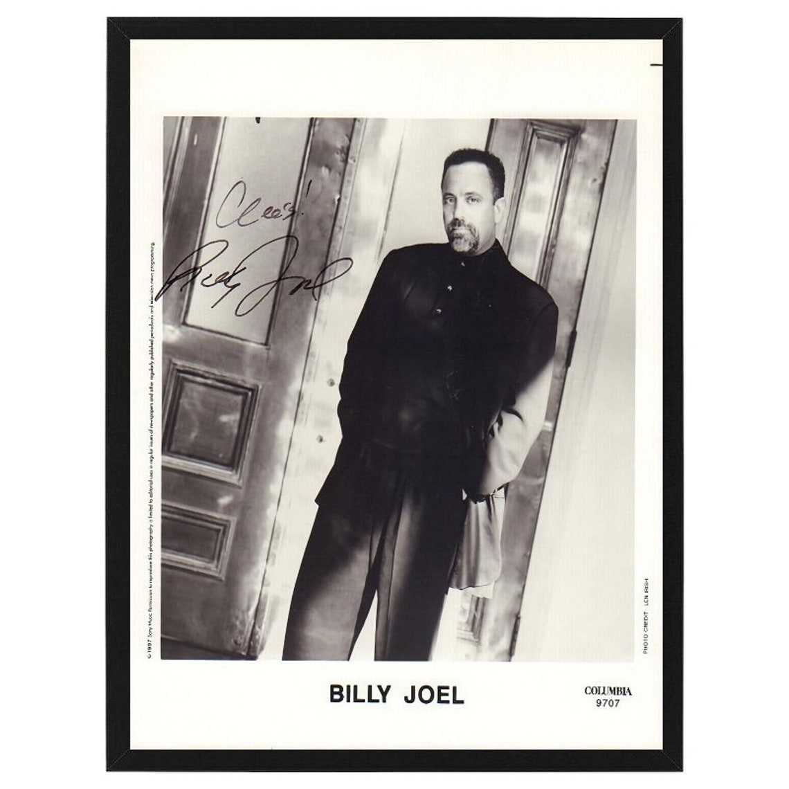 Billy Joel Autographed Photo Reprint / Available in various sizes