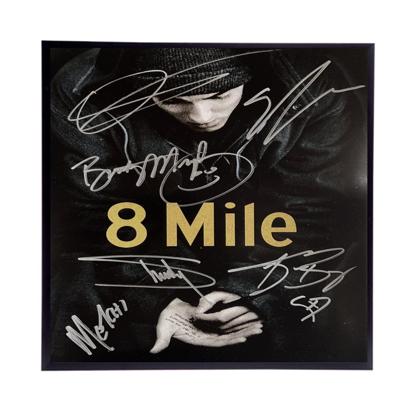 Eminem "8 Mile" Autographed Album Cover Replica,