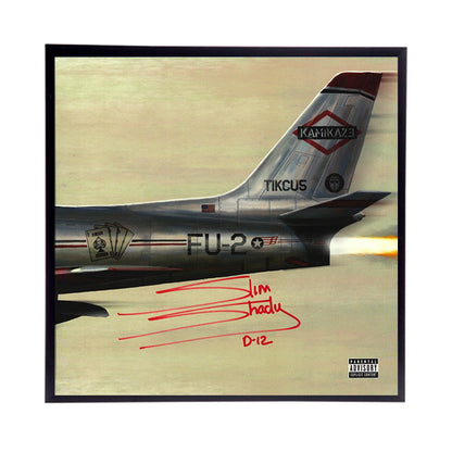 Eminem "Kamakaze" Autographed Album Cover Replica,