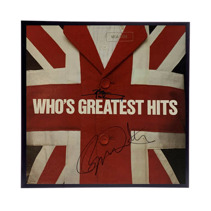 The Who "Greatest Hits" Autographed Album Cover Replica,