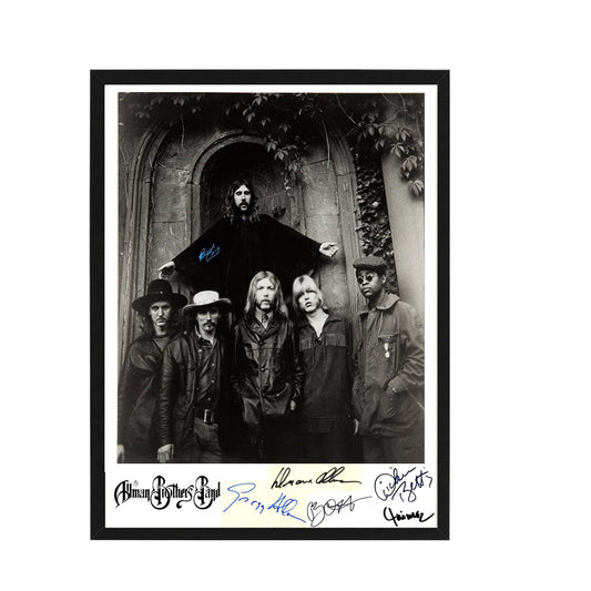 Allman Brothers Autographed Promo / Available in various sizes