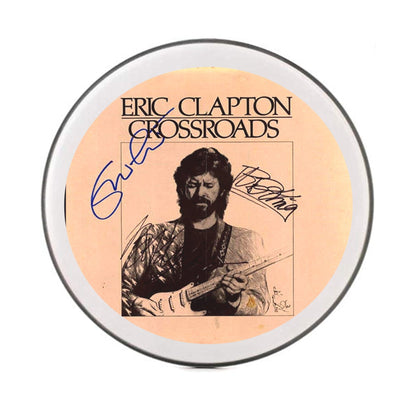 Eric Clapton  BB King Autographed / Signed 10" Drumhead Replica