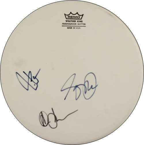 RUSH Neil Peart Autographed / Signed 10" Drumhead Replica