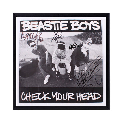 Autographed Beastie Boys "Feed Your Head" Album Cover Replica,FRAME INCLUDED